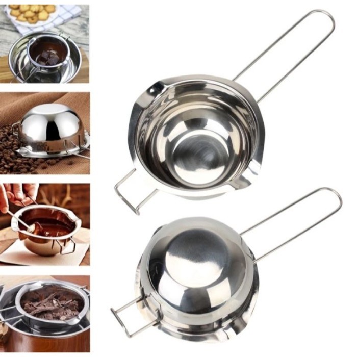 / panci peleleh coklat stainless