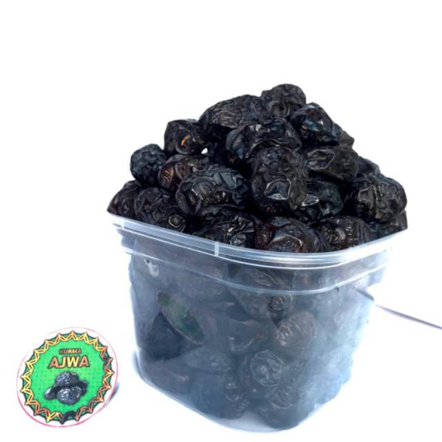 

Kurma ajwa grade A 1kg toples / kurma ajwa 1kg / kurma nabi 1kg / kurma ajwa murah