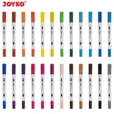 

COLOR BRUSH PEN JOYKO 24 WARNA ( KUAS & PEN 24 COLOR) CLP-07