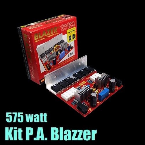 Terbaik Kit Blazer 575 Watt Mono Tr Toshiba Genuine 575W Power Amplifier 575W