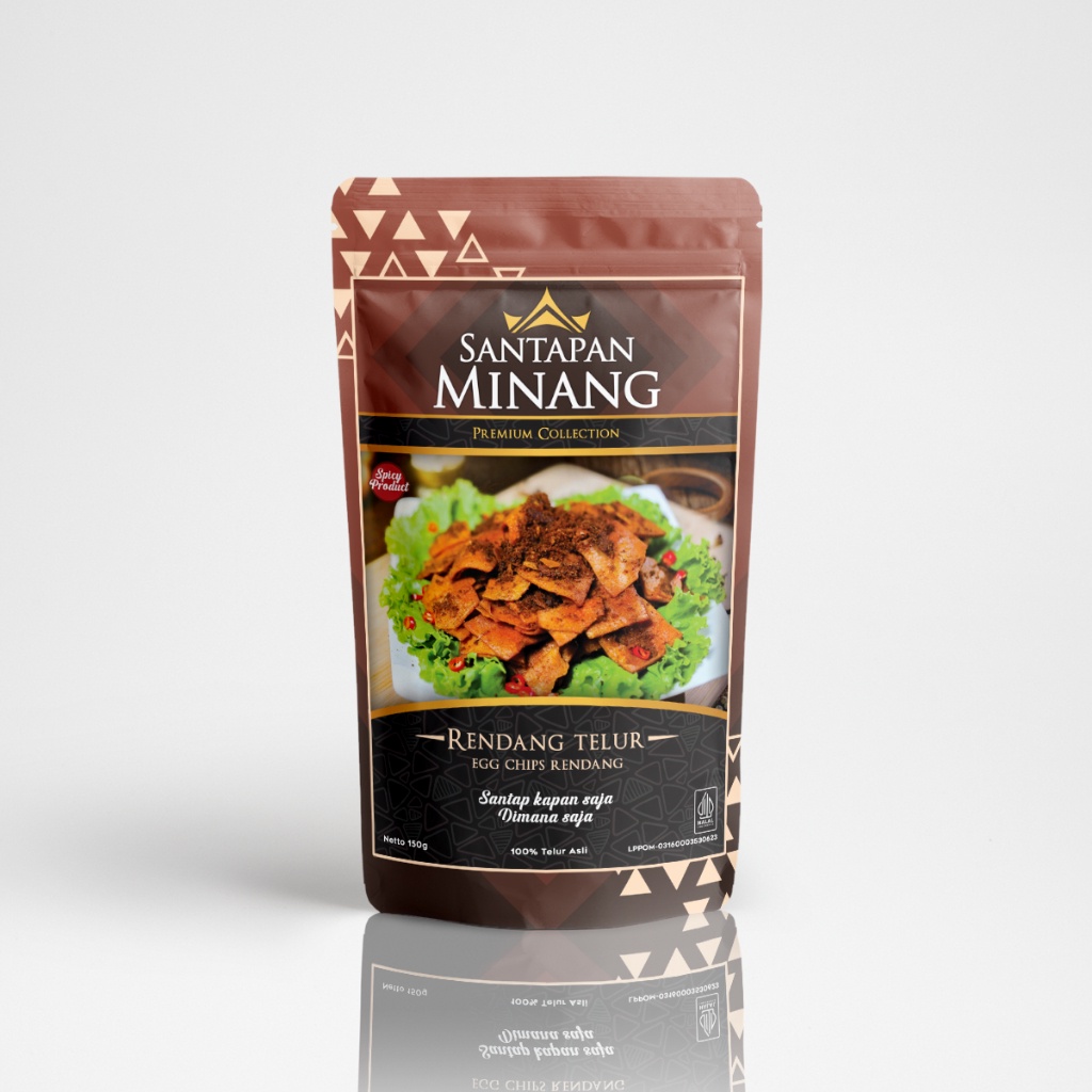 

Rendang Telur Kering Santapan Minang Premium