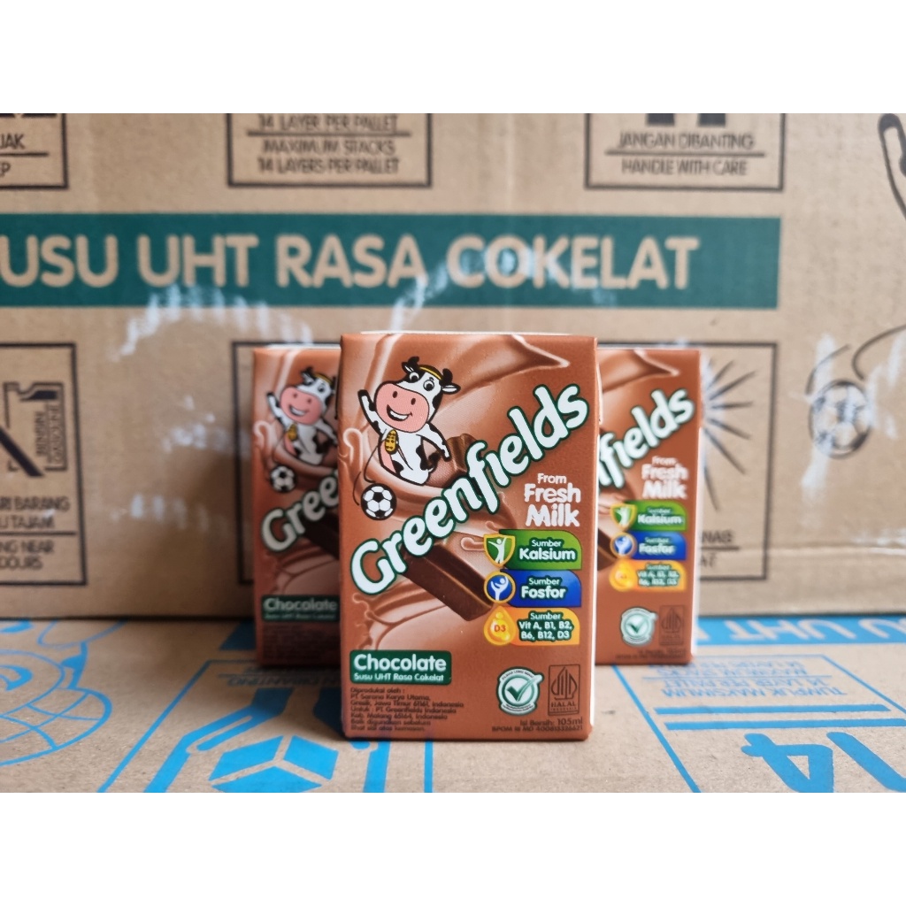 

Greenfields 105ml x 40 pcs Coklat / Strawberry / Full Cream
