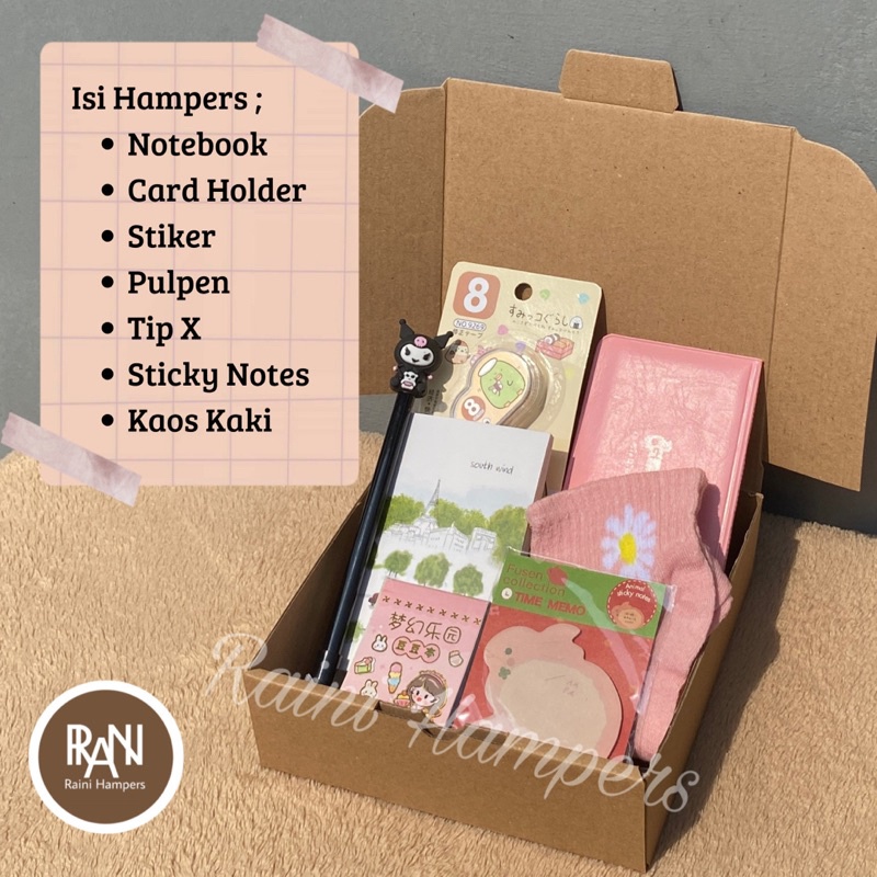 

IK! Gift Box Alat Tulis - Set Alat Tulis Lengkap - Hadiah Ultah Lucu - Gift Box Ulang Tahun - Kado