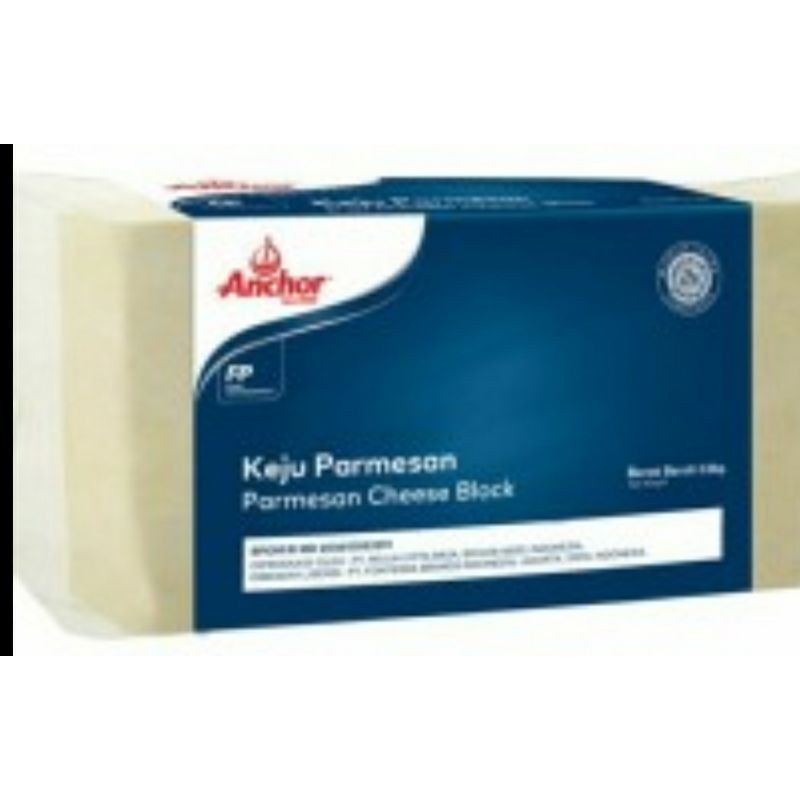 

parmesan anchor 200 gr cheese block (balok). keju parmesan