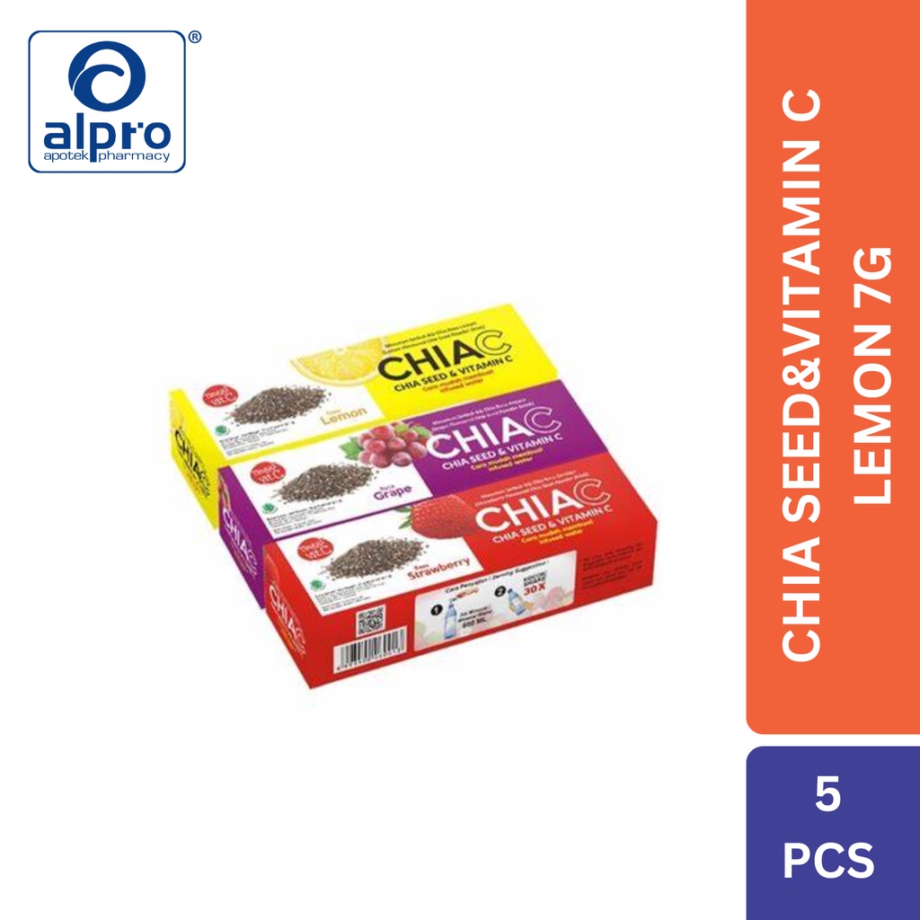 

CHIA SEED&VITAMIN C LEMON 7G 5S