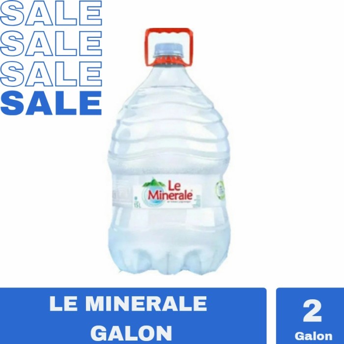 

JH8 Le Minerale Galon 15 Liter Termurah