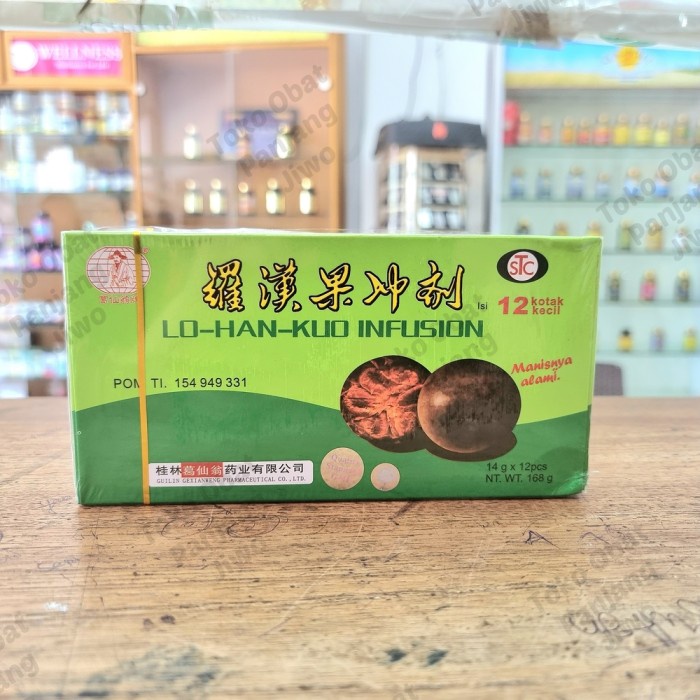 

JH8 Lo Han Kuo Infusion STC ( Untuk Panas Dalam, Sakit Tengorokan, Teh )