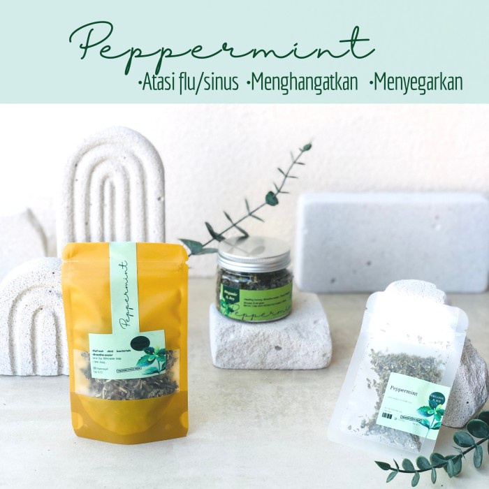 

JH8 teh daun mint/ dried peppermint (mengatasi flu & pencernaan,pure mint)