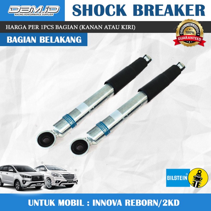 [Good] Shock Bilstein B6 Silver Toyota Innova Belakang/Fortuner TRD DBM.ID