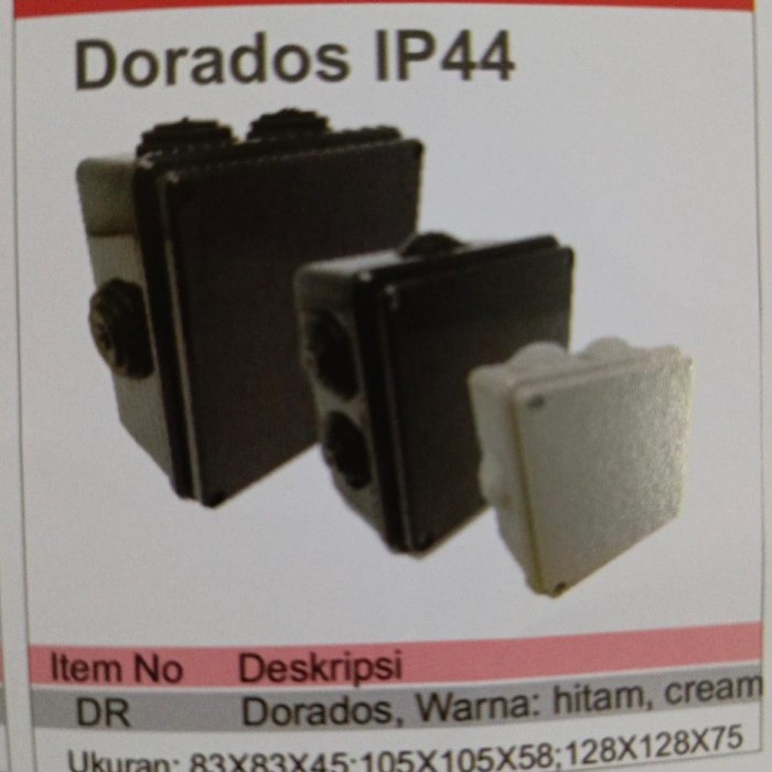 (Good) DORADOS BOX KOTAK DURADUS JUNCTION BOX CCTV NETWORK LISTRIK MASKO