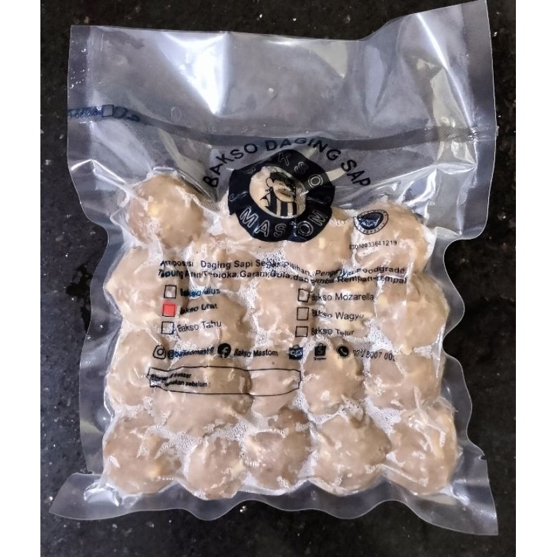 

Bakso Urat Premium Homemade 20 pcs