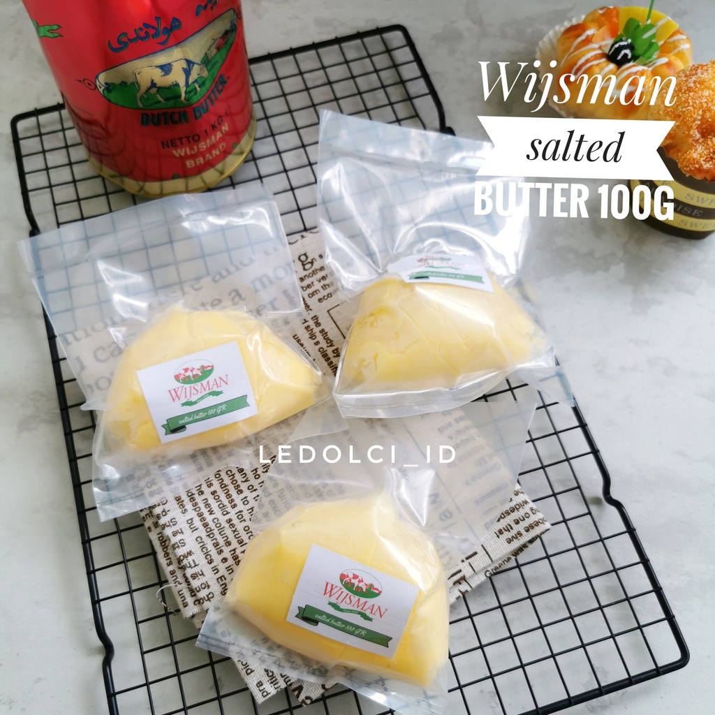 

WIJSMAN BUTTER MENTEGA WIJSMAN WISMAN WYSMAN PLASTIK 100 GRAM