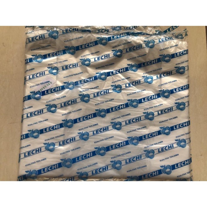 Kantong Plastik Kresek Bening Lechi ukuran 40 Al Barakah Plastik