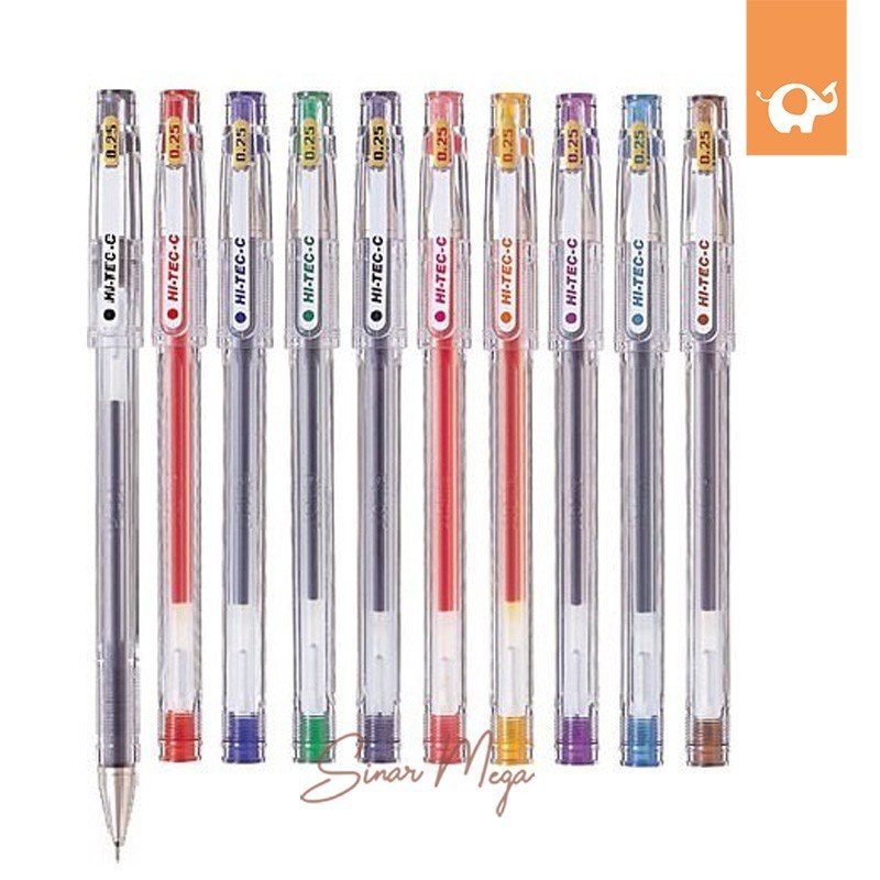 

Pilot Hi Tech 0.25mm Color Warna/ Hi Tech