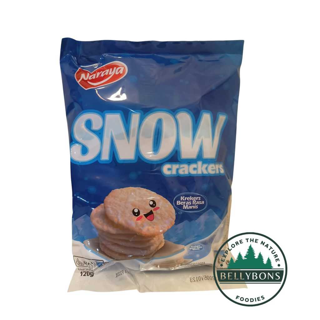 

HJ Naraya Richy Snow Rice Cheese Corn Crackers Kreker Beras 120 gr