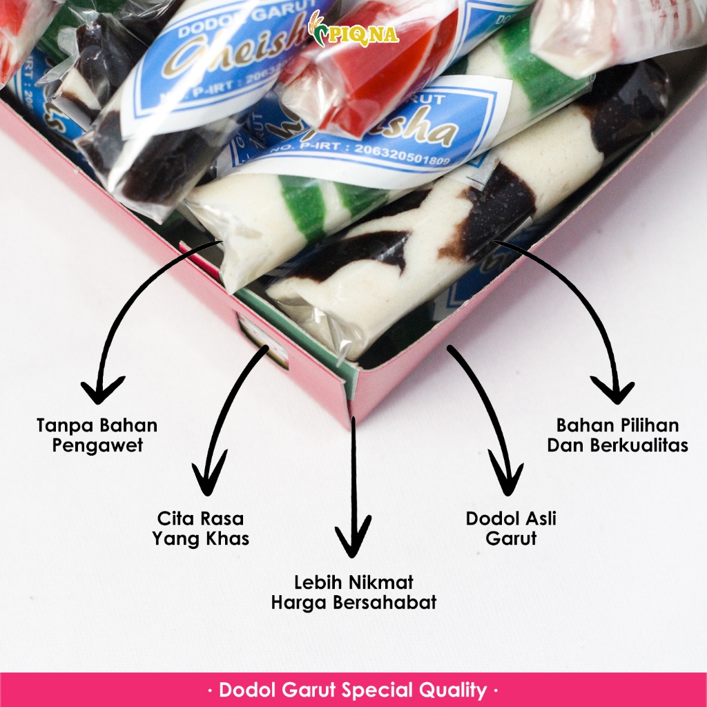 

HJ PIQNA Dodol Garut Zebra Special Quality 500g