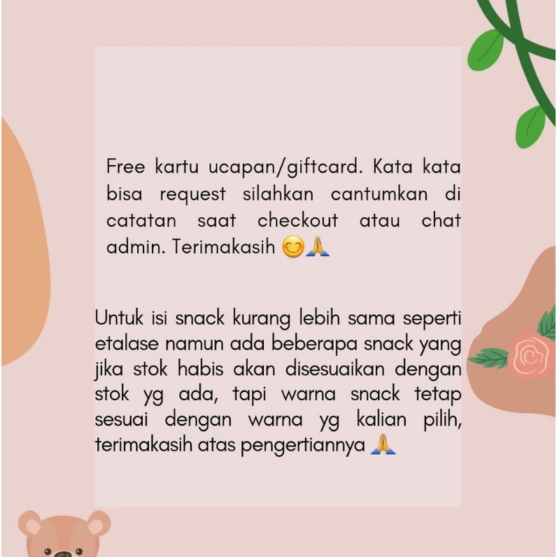 

HJ Hampers snack ulang tahun / giftbox snack / Snackbox / Kado Wisuda / Kado Sidang / kado ulang