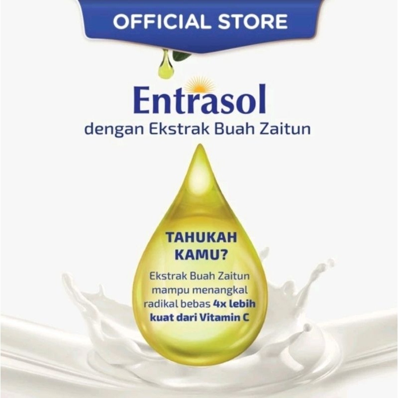 

ENTRASOL CAN PLAIN 180 ML X30 KALENG/180ML/SUSU CAIR STERIL EKSTRAK ZAITUN