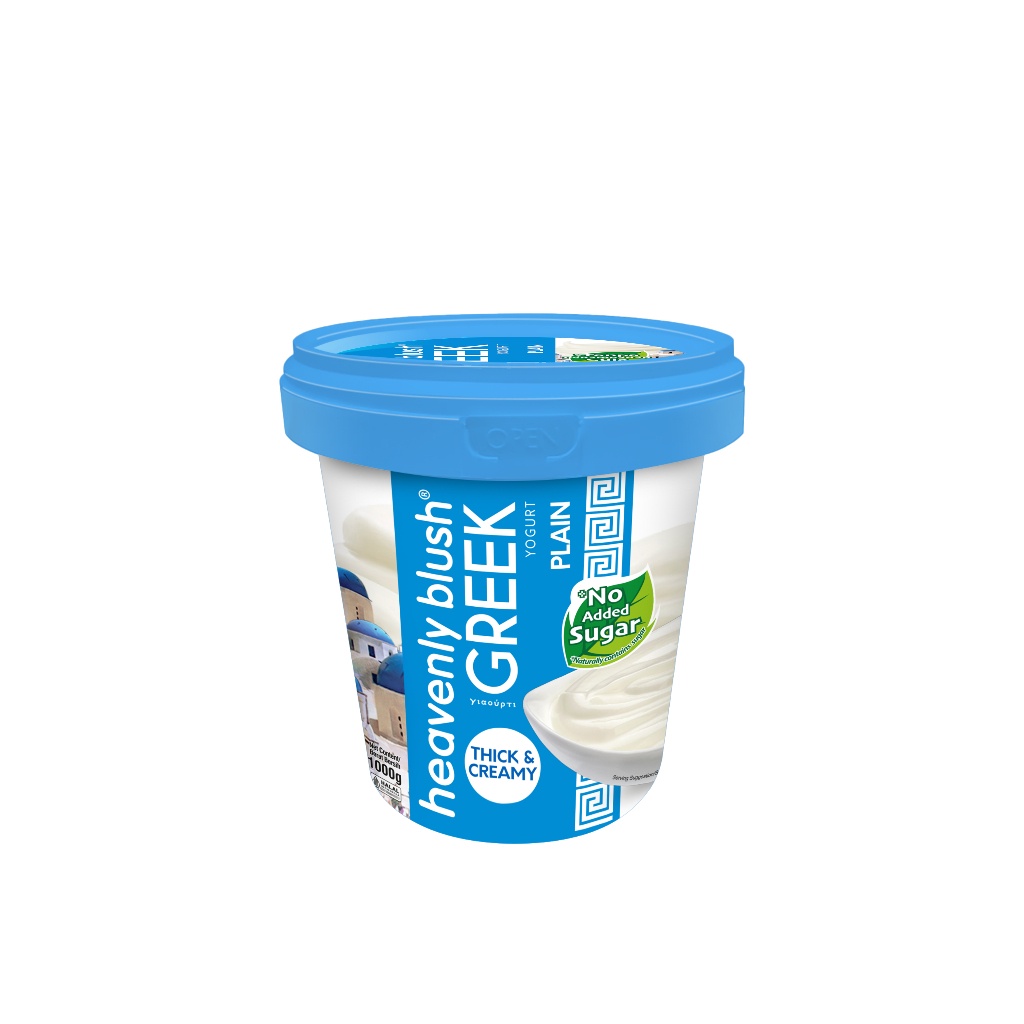 

Heavenly Blush Greek Yogurt Plain 1 Liter [1 x 1L]