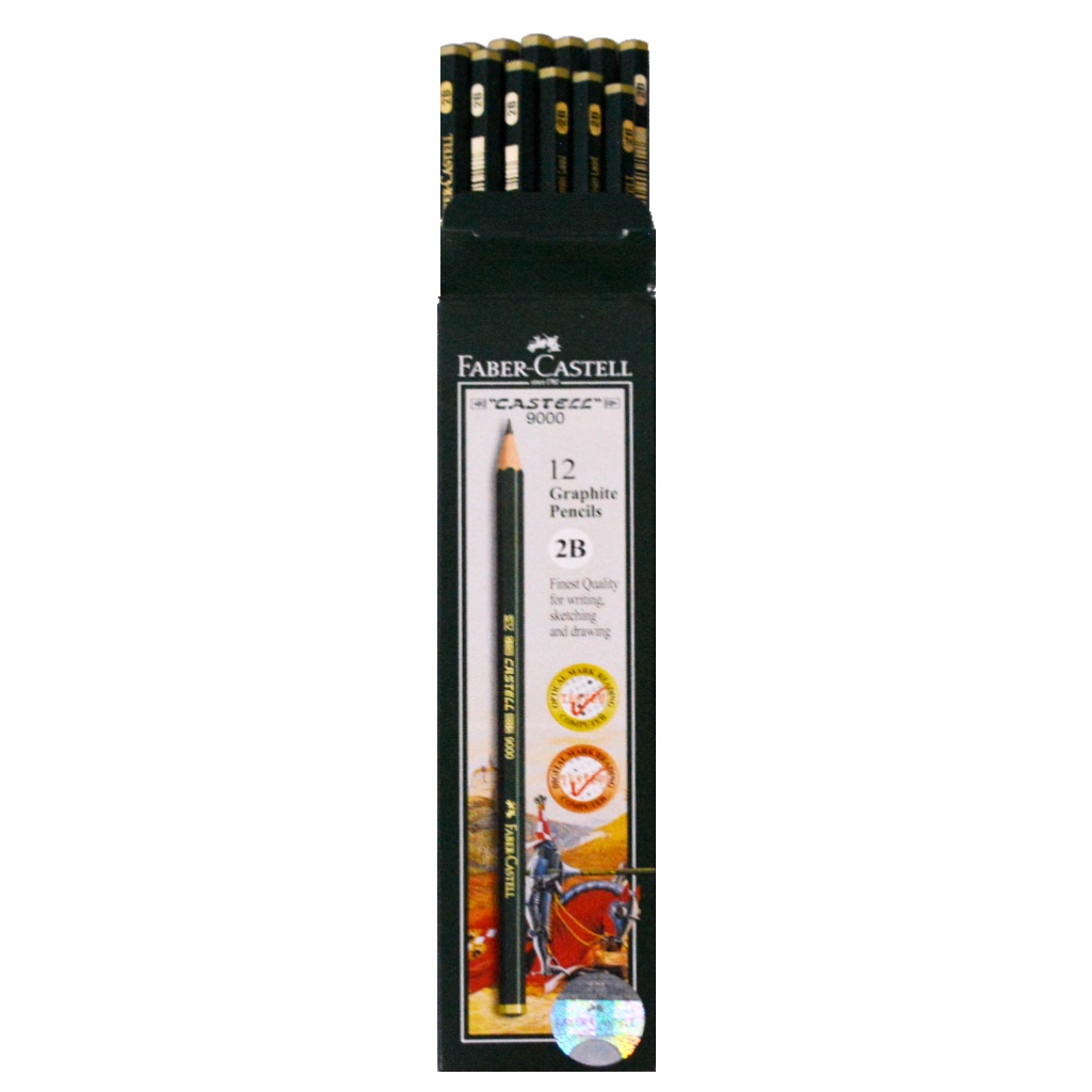 

Pensil Faber Castell 2B Castell 9000 Untuk Ujian dan Menggambar Per Box
