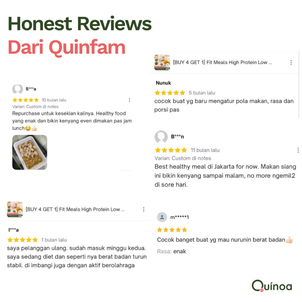 

[BUY 4 GET 1] Quinoa Go Quinoa Weekly Package High Protein Low Calorie Superfood Healthy Diet