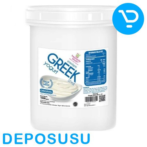 

Greek Yogurt HEAVENLY BLUSH ORIGINAL 1000gr 1kg
