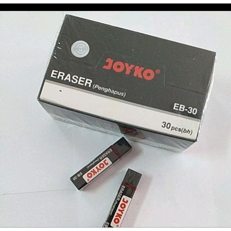 

Satu Pack Penghapus Joyko Besar Isi 30 Pcs