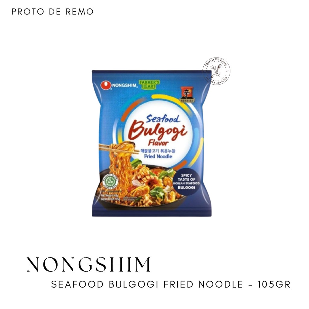 

Nongshim Korean Instant Stir Fry Noodle Bulgogi Chapagetti Spicy