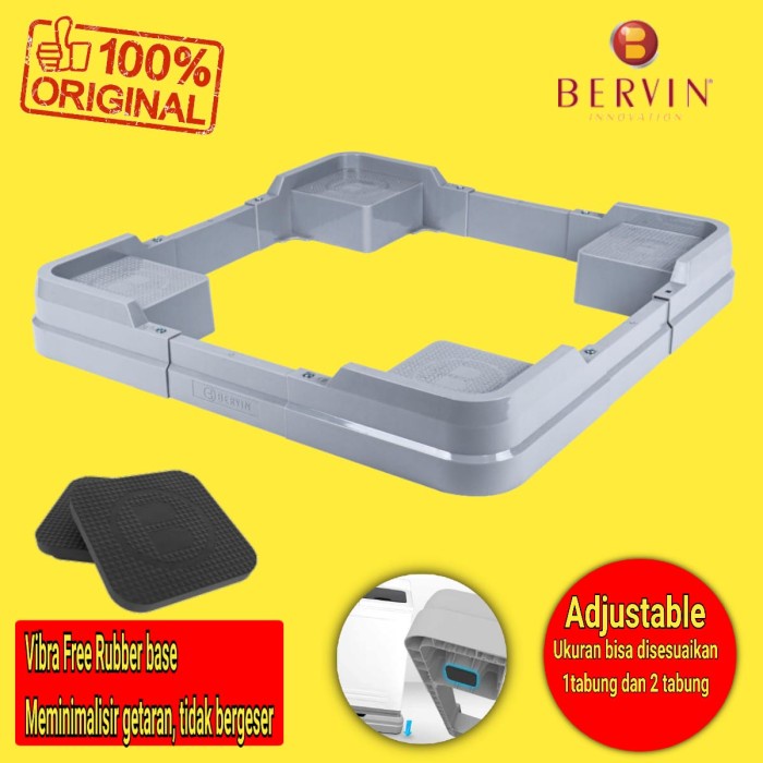 Jual [READY] Dudukan Mesin Cuci BERVIN / Kaki Mesin Cuci 1 tabung dan 2 Tabung