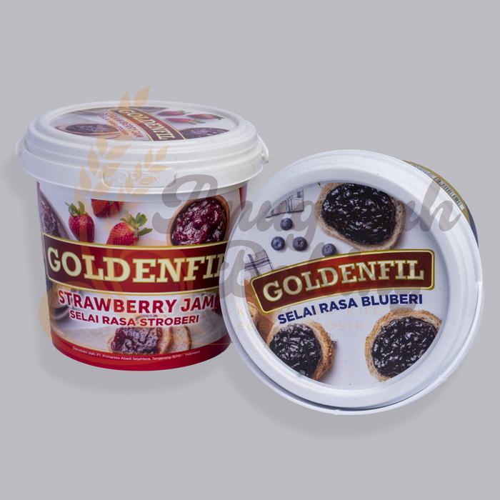 

..... Goldenfil Strawberry Jam & Blueberry Jam 1 Kg - Selai Buah / Selai Roti 1Kg