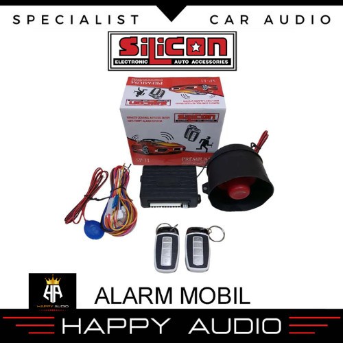 BEST SELLER ALARM MOBIL SILICON PREMIUM MODEL REMOT
