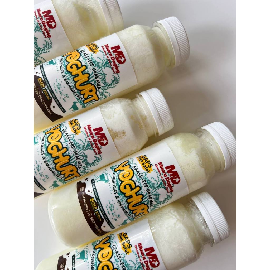 

MD KITCHEN Yoghurt Susu Kambing GrassFed - BEBAS Hormon & Antibiotik