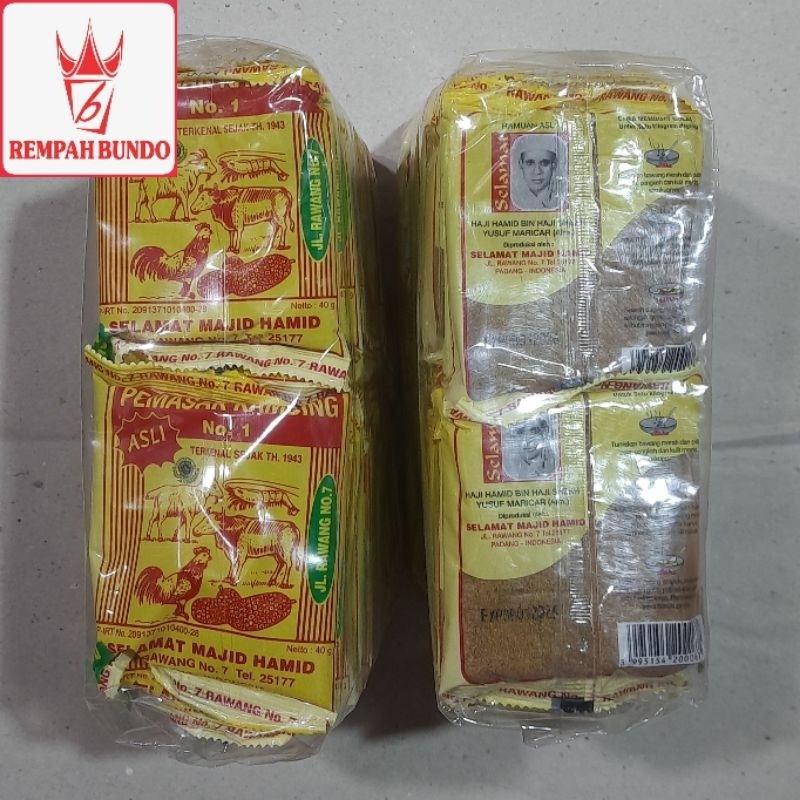 Bumbu Gulai Kambing Selamat Majid Hamid 20 sachet @ 40gr