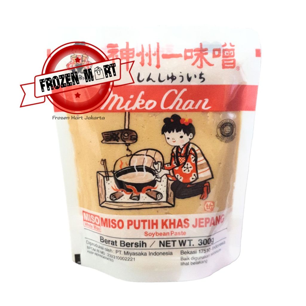 

MIKO BRAND Mikochan White Miso / Tauco Miso Putih Khas Jepang 300Gr