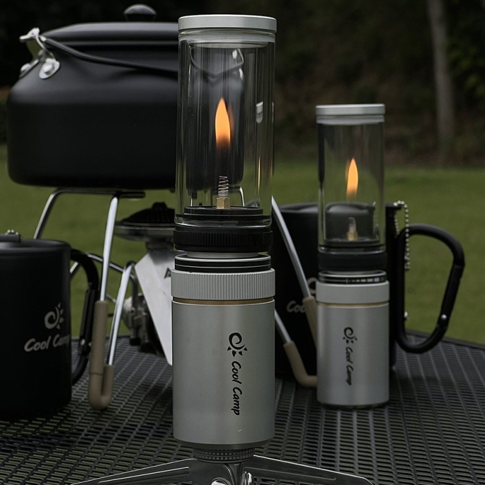 COOLCAMP Portable Gas Lantern Lampu Lilin Gas Outdoor Camping