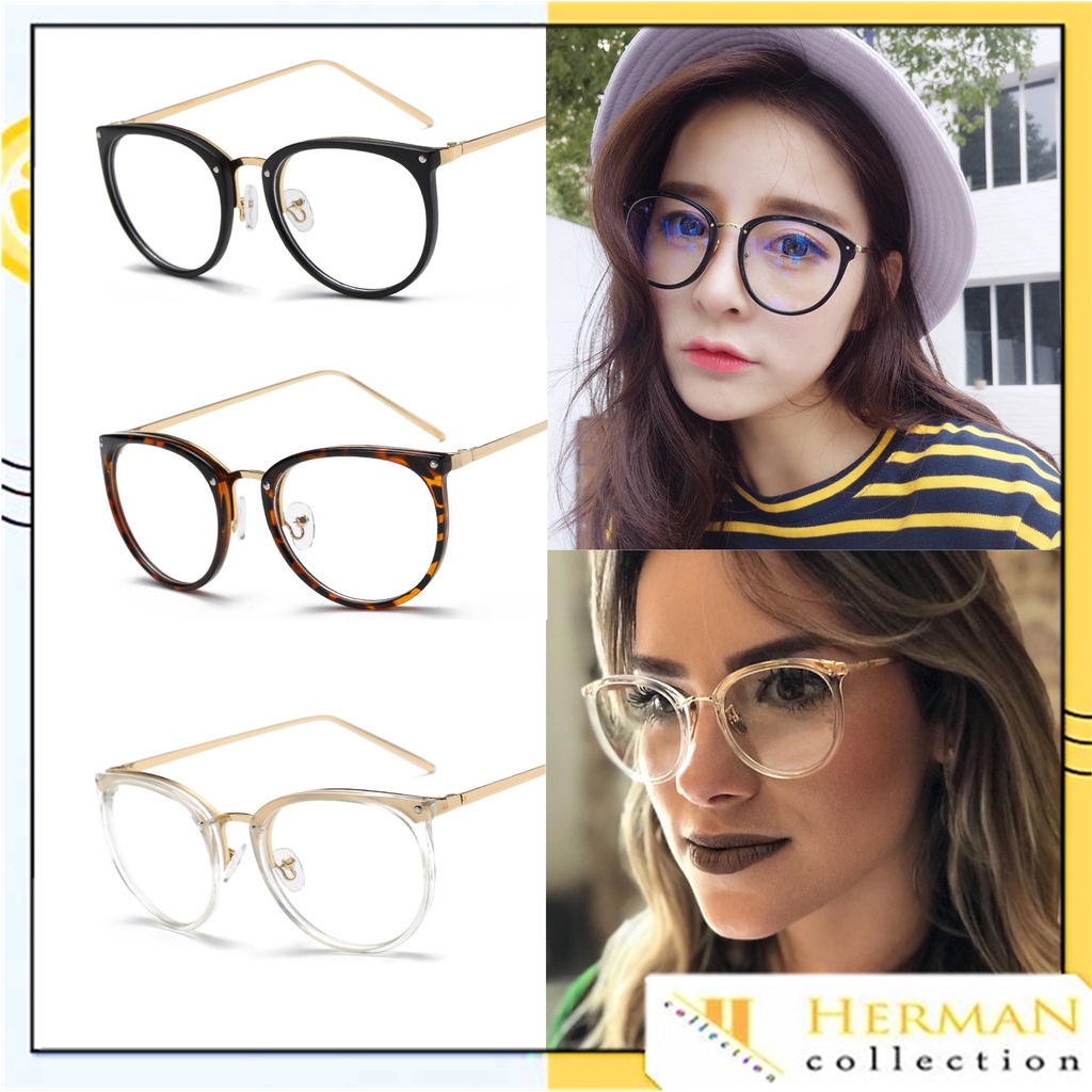 ACCMT- HC Kacamata Classical 6634 Kacamata Fashion Blue Light Blocking Reder Kacamata Kotak Wanita