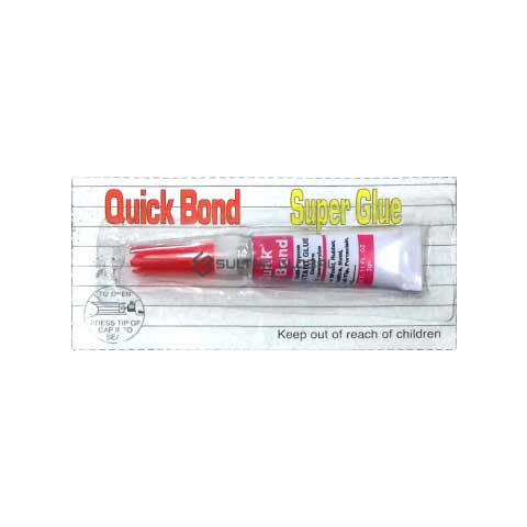 

Quick Bond Super Glue Lem Isi 12 Pcs 3 Gram Murah