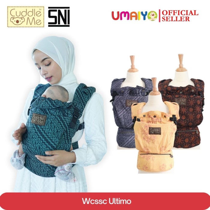 Cuddle me Ultimo WCSSC Gendongan Bayi M shape
