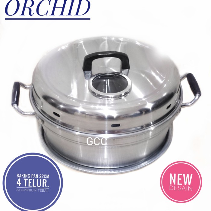 Orchid Panci Pemanggang Kue Bolu Baking Pan 22cm