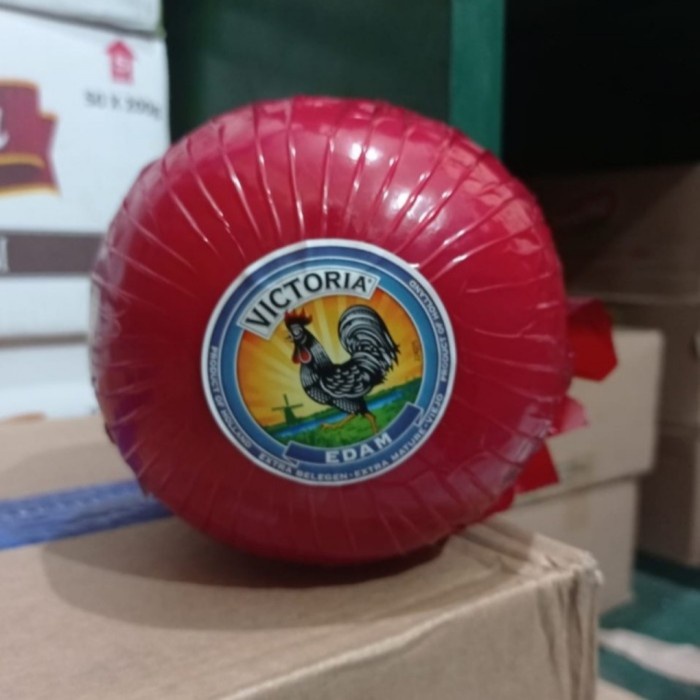 

MURAH!! Keju Edam Victoria Dejong 1,75kg BULAT UTUH