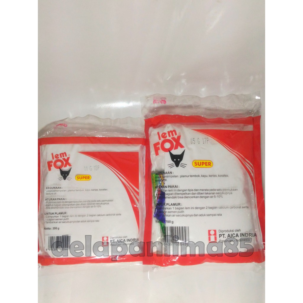 

LEM FOX PUTIH 700GR