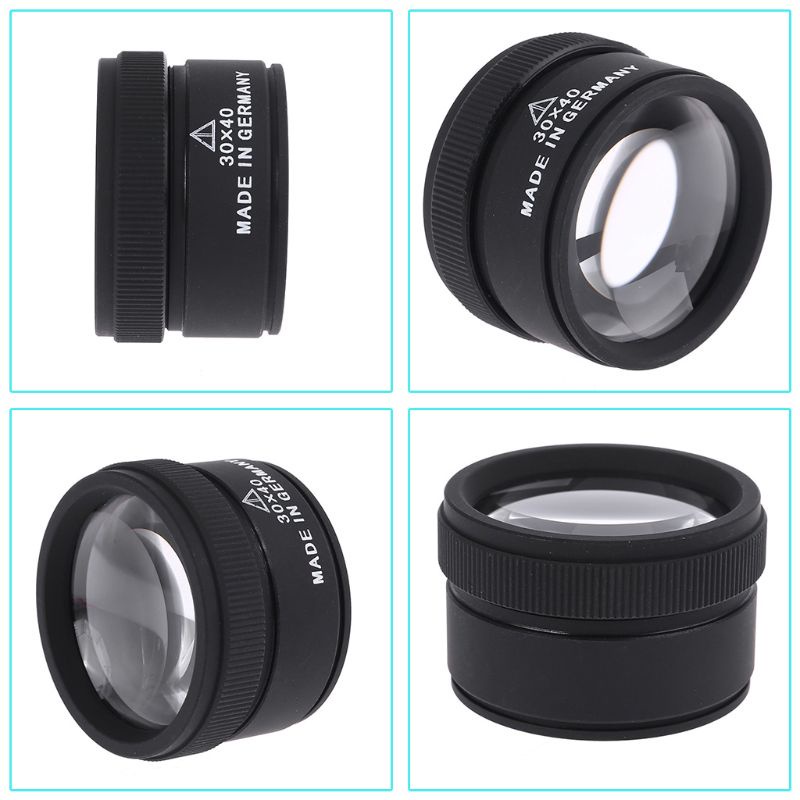 

Kaca Pembesar 30x AB86 / Lup Lensa Magnifier Handheld / Perhiasan Komponen Membaca / Loupe
