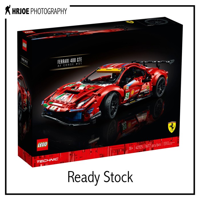 Lego 42125 Ferrari 488 GTE AF Corse #51