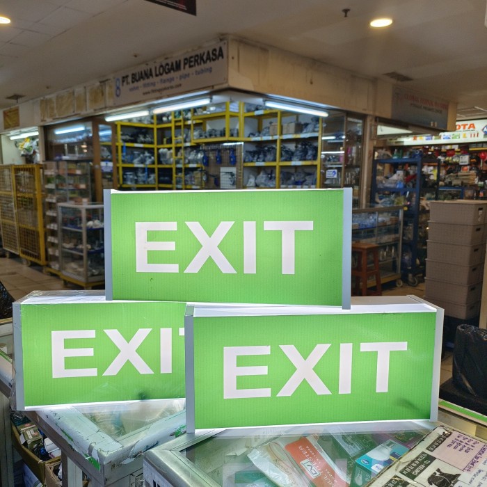Lampu Emergency EXIT Neon Box 322 Emergency EXIT TL neon box