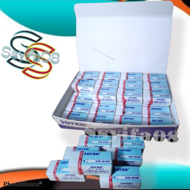 

penghapus joyko kecil 1pak isi 40pcs