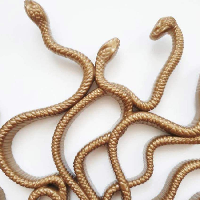 Bando Kepala Ular Medusa Bando Ratu Ular Halloween Party Kostum cosplay Ular Medusa