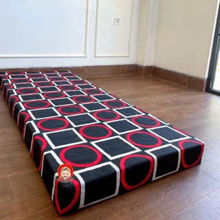Grosir (Lebih Tebal) Kasur Lipat Matras Kasur Lantai Busa Dakron Uk 70X170X10 Cm Sare