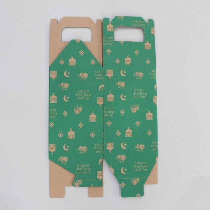 (Good) box kardus jinjing dus isi 3 toples 250gr dus packaging parcel lebaran