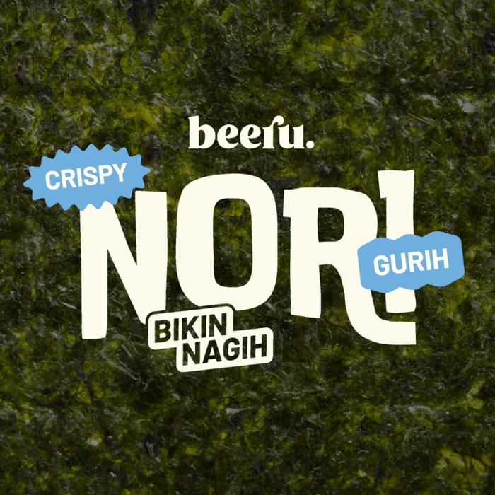 

Beeru Nori Rumput Laut Tabur Rasa Original 35gr Tanpa MSG Tanpa Pengawet