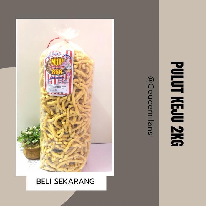 

Kue Ulat Keju 1kg/ Pulut Keju Gurih